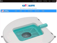 Tablet Screenshot of gatoalete.com